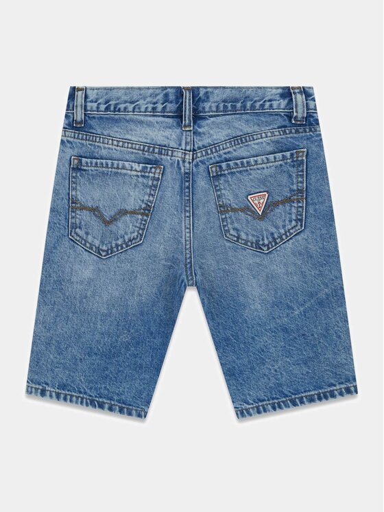 Guess Kids Guess Kids Pantaloni di tessuto 181437 Blu Regular Fit