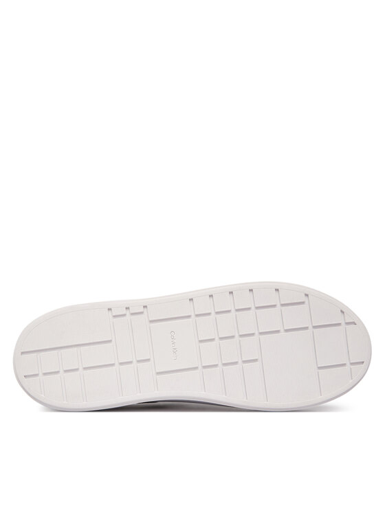 Calvin Klein Calvin Klein Tenisice Flatform Lace Up Lth YW0YW01928 Crna