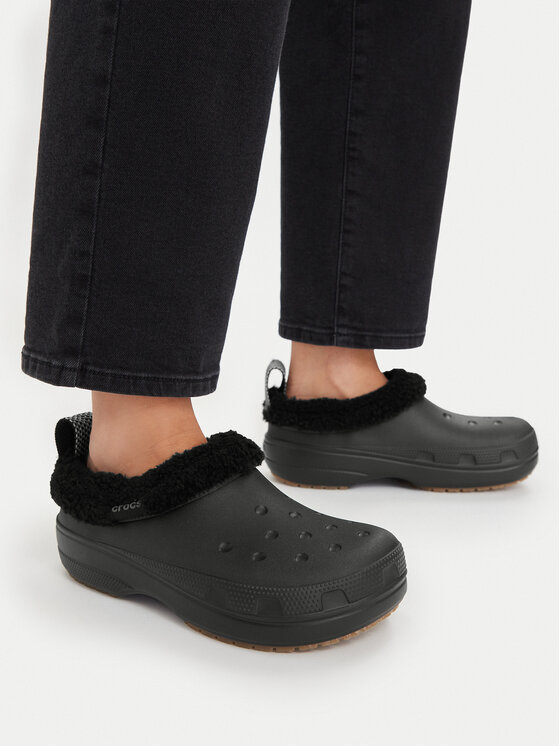 Crocs Crocs Plätud Classic Lined Shorty 211380 Must