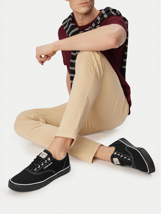 Guess Jeans Teniși CWBEO-ROCKFORD-01 WE Negru