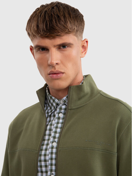 BIG STAR BIG STAR Bluza WLADOR_303_170 Khaki Comfort Fit