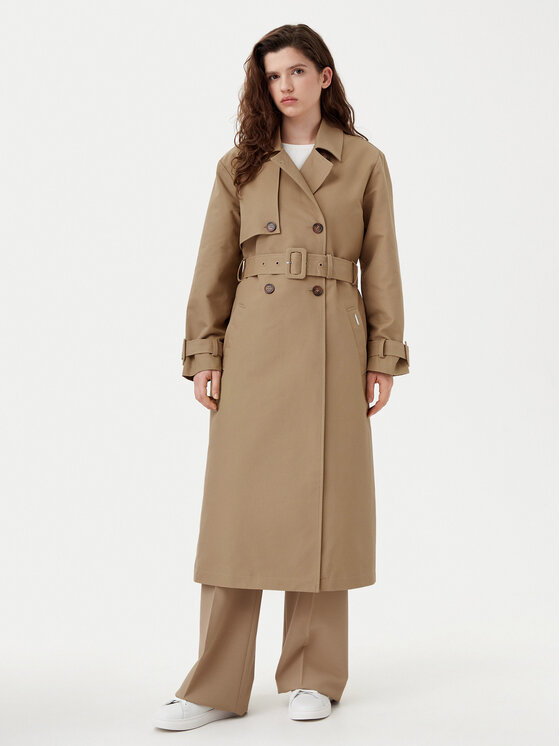U.S. Polo Assn. U.S. Polo Assn. Trench WUP0761 Bež Relaxed Fit
