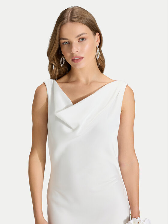 Swing Swing Вечірня сукня 5AK14500 Білий Regular Fit