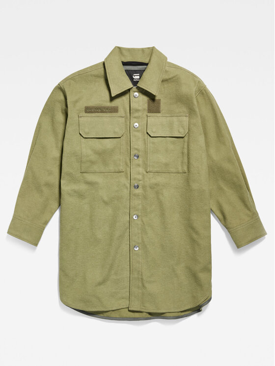 G-Star Raw G-Star Raw Μπουφάν μεταβατικό D23023-C838-B212 Πράσινο Oversize
