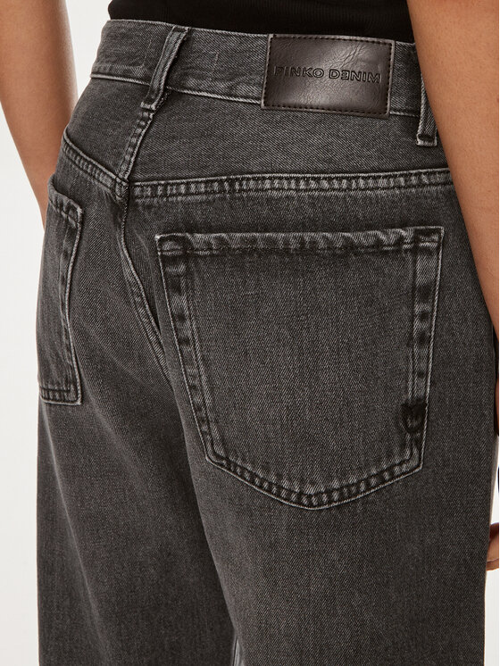 Pinko Jeansy Wanda 101733 A24X Šedá Wide Leg | Modivo.cz
