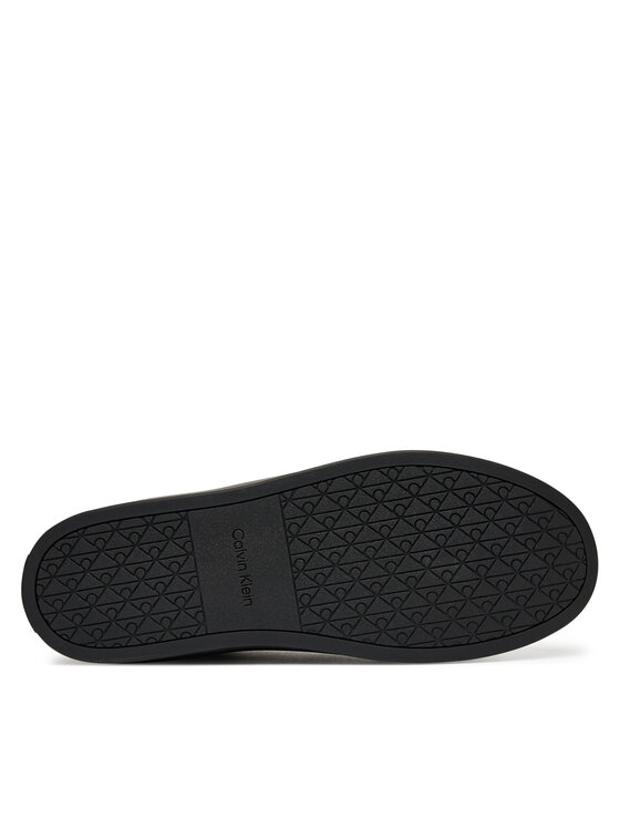 Calvin Klein Calvin Klein Sneakersy Classic Cups Lace Mix Emb Tongue YM0YM01395 Čierna