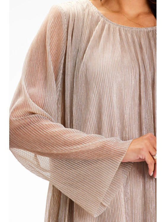 Awama Awama Abito da sera A628 Beige Basic Fit