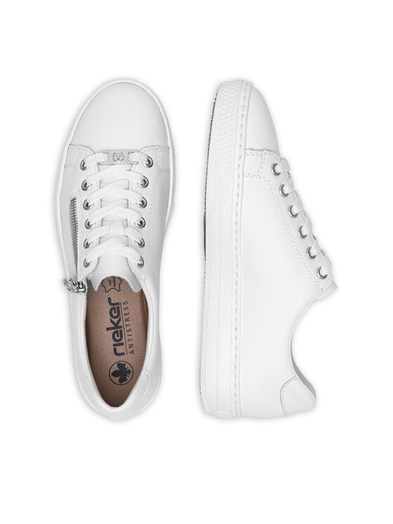 Rieker Rieker Sneakersy L59L1-83 Biela