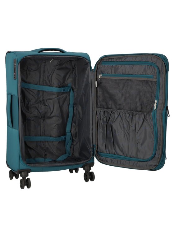 D&N D&N Komplet walizek 310172 Zielony