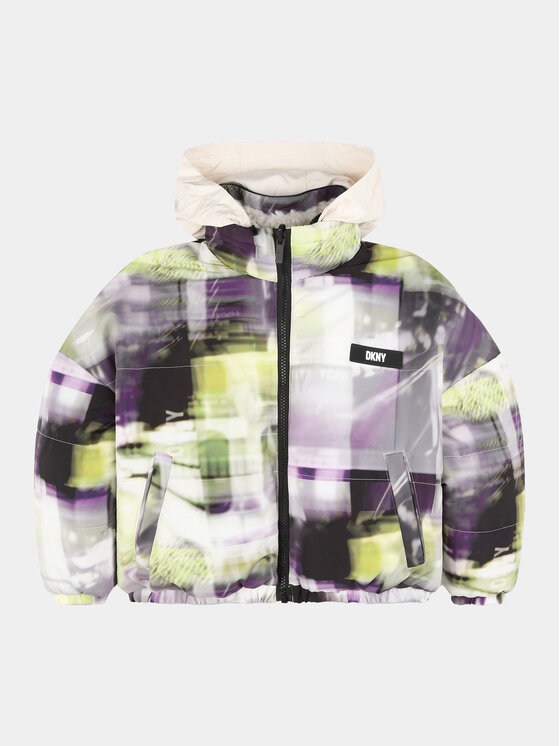 DKNY DKNY Zimska jakna D36686 D Šarena Regular Fit