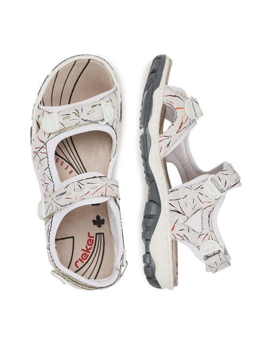 Rieker Rieker Sandalen 68872-90 Weiß