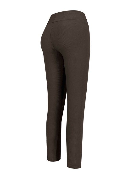 Volcano Volcano Legginsy N-LISBONA Brązowy Regular Fit