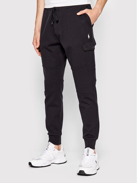 Pantalon de jogging Ralph Lauren gris en coton