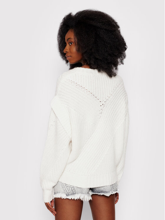 IRO IRO Pulover Acia AP241 Bej Relaxed Fit
