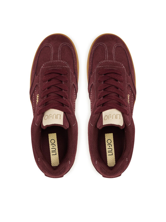 Liu Jo Liu Jo Sneakersy Connor 01 BF5069 PX002 Bordowy