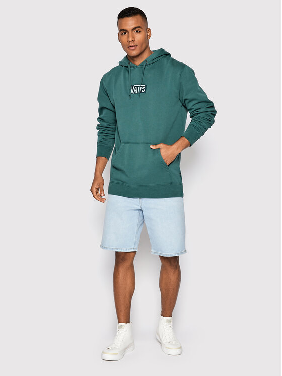 Vans Vans Суитшърт Seasonal VN0A7S82 Зелен Regular Fit