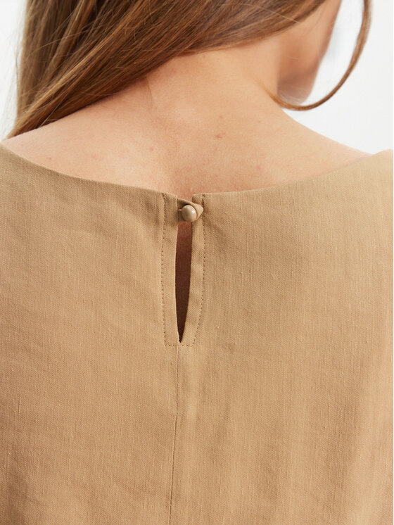 Marella Marella Top Terni 2513161055 Beež Regular Fit