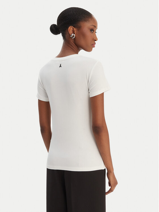 Patrizia Pepe Patrizia Pepe T-Shirt 8M1807/J051-W146 Bílá Regular Fit
