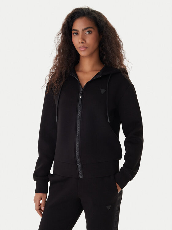 Guess Guess Mikina V3RQ11 K7UW2 Černá Regular Fit