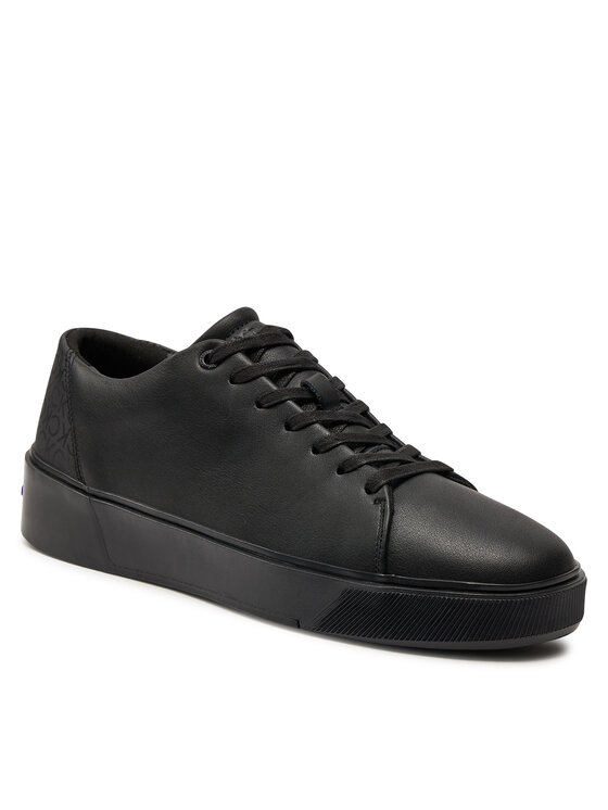 Calvin Klein Calvin Klein Sneakers Low Lace Up Lth Mono HM0HM01236 Nero