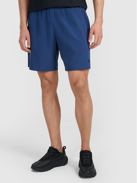 4F 4F Szorty sportowe 4FWAW25TFSHM1040-32S Niebieski Regular Fit