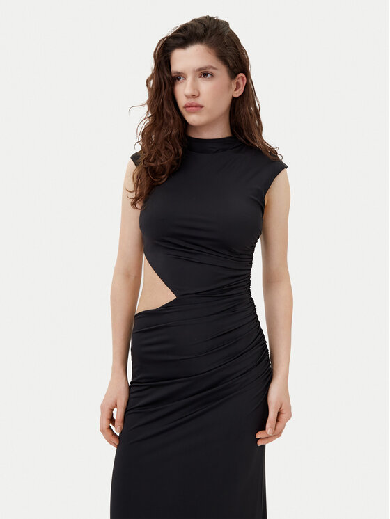 BARDOT BARDOT Sukienka wieczorowa 59758DB Czarny Regular Fit