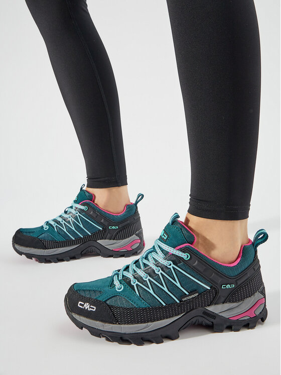 CMP CMP Трекінгові черевики Rigel Low Wmn Trekking Shoes Wp 3Q54456 Голубий
