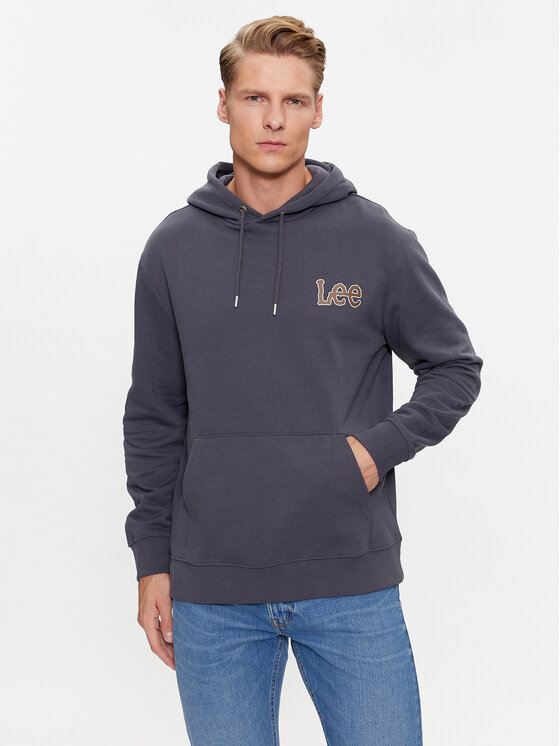 Lee Lee Felpa 112342453 Blu scuro Regular Fit