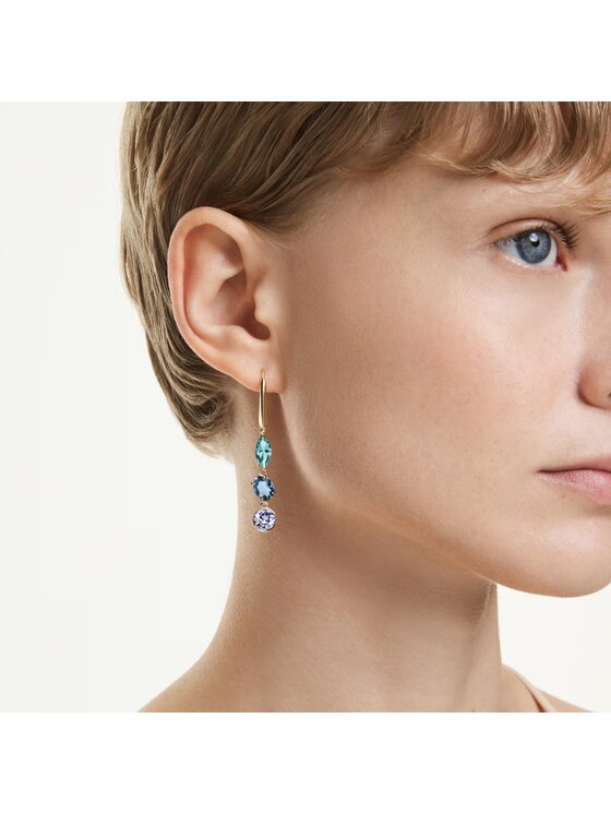 Swarovski Swarovski Kolczyki Gema 5747917 Niebieski