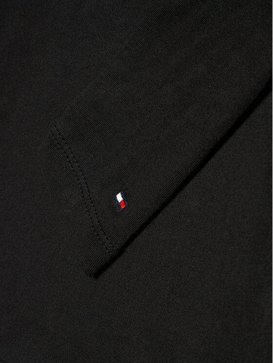 Tommy Hilfiger Tommy Hilfiger Blūze Essential KS0KS00202 D Melns Regular Fit