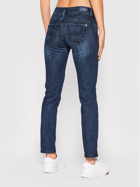 Pepe Jeans Pepe Jeans Traperice New Brooke PL204165 Tamnoplava Slim Fit