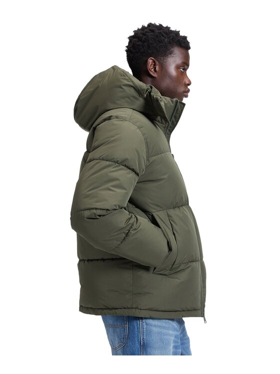 Lee Lee Kurtka puchowa 112386301 Zielony Regular Fit