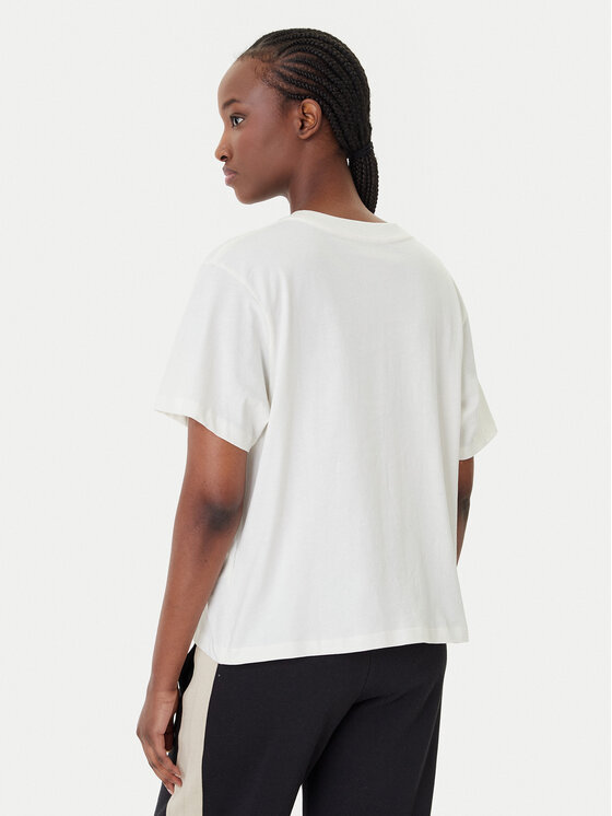 RVCA RVCA T-Shirt Collage EVJZT00163 Biały Easy Fit