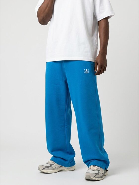 Jigga Wear Jigga Wear Spodnie dresowe Szerokie 131968 Niebieski Baggy Fit