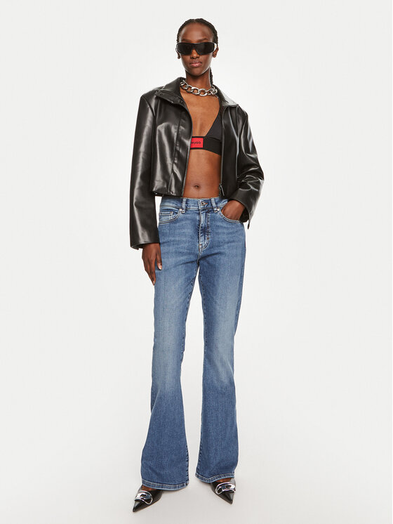 HUGO Hugo Jeansy Geflare 50522461 Niebieski Flare Fit