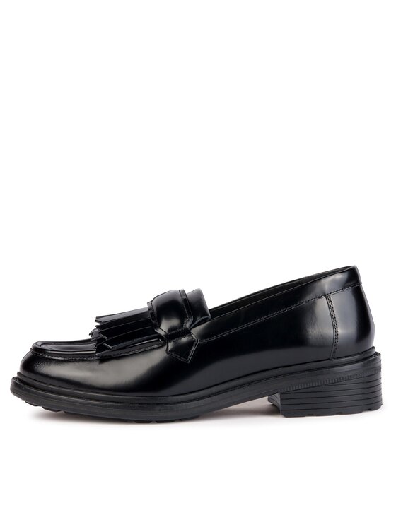 Geox Geox Loafersy D Walk Pleasure D36TGC 00038 C9999 Czarny