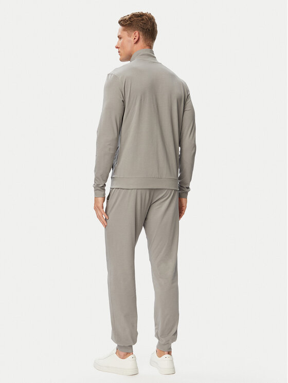BOSS BOSS Treniņtērps 365 Long Set 50566976 Pelēks Regular Fit
