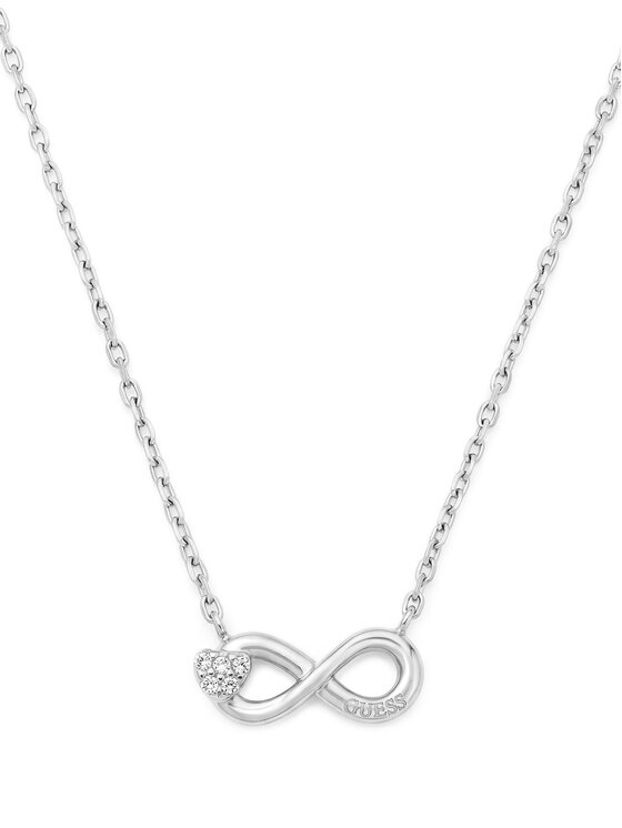 Guess Guess Kaelakee JUBN06 047JW Hõbedane