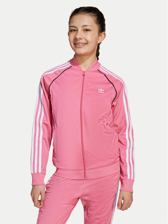 adidas adidas Bluza adicolor SST JV8562 Różowy Regular Fit