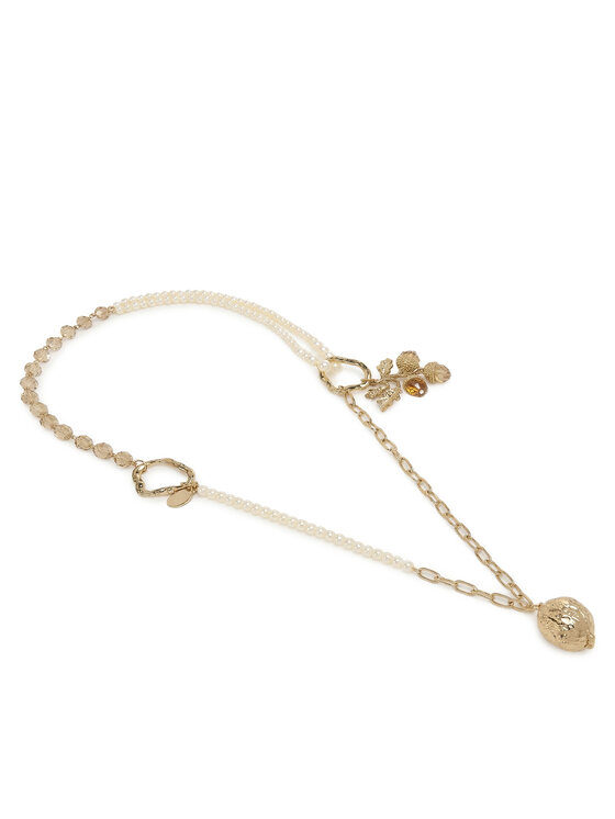 Weekend Max Mara Weekend Max Mara Σετ κολιέ και σκουλαρίκια 2615751104650 Χρυσό