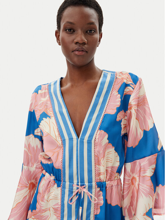 Maaji Maaji Plážové šaty Magnolia Mirage Enjoyable PT2472CPO006 Modrá Regular Fit
