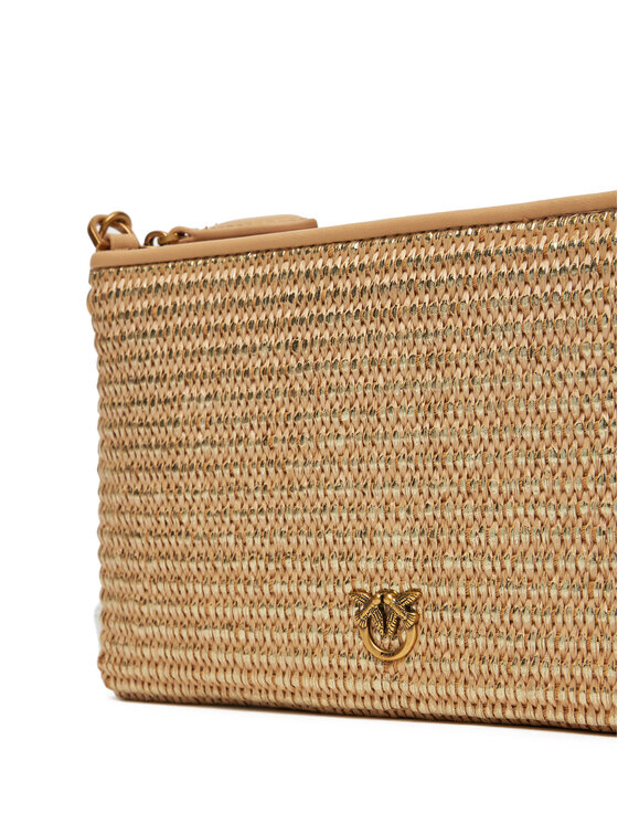 PINKO PINKO Borsetta Flat Horizontal Mini PE 25 PCPL 104277 A2CE Oro