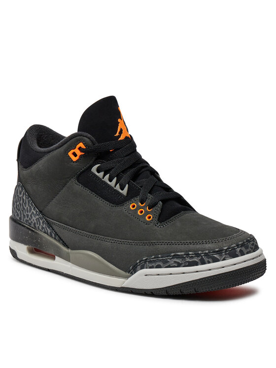 Nike Nike Sneakersy Air Jordan 3 Retro CT8532 080 Šedá