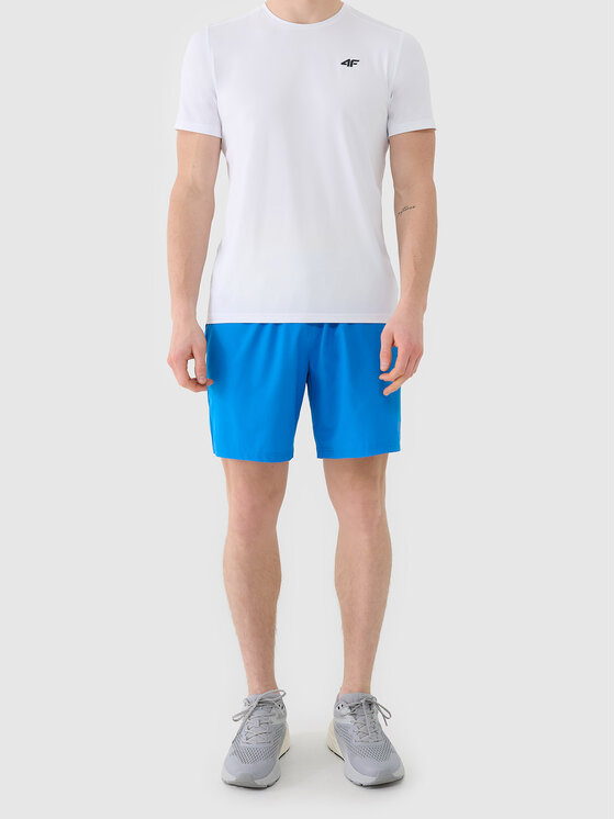 4F 4F T-Shirt 4FWAW26TFTSM2355-10S Biały Active Fit