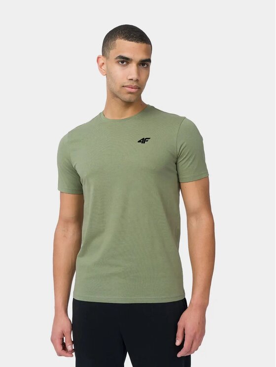 4F 4F Komplet t-shirtów 4FWSS24 TTSHM1896 91S MULTIKOLOR 1 3pak 3XL Kolorowy Regular Fit