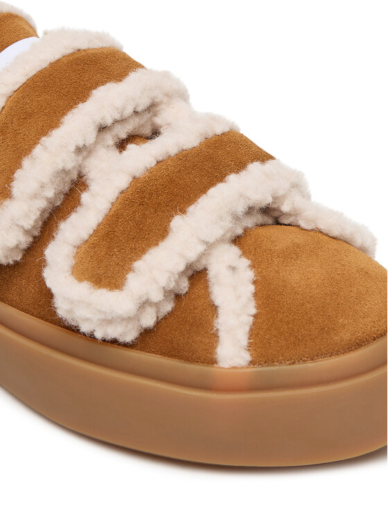 Inuikii Inuikii Superge Shearling Low Velcro 1001.001.0231 Rjava