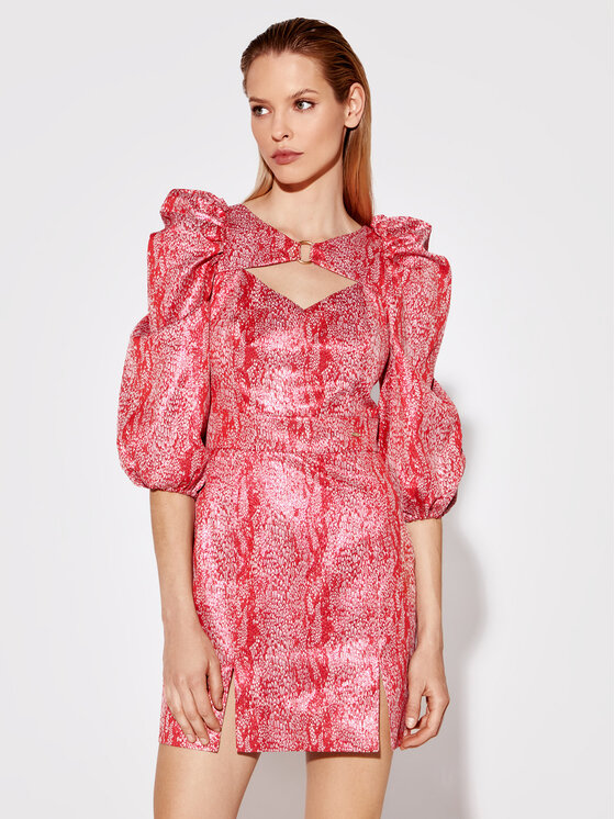 Rage Age Rage Age Коктейльна сукня Arete 1 Червоний Slim Fit