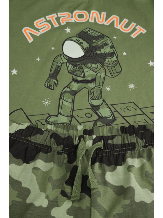 Coccodrillo Coccodrillo Piżama ZC4448106PJS-027 Khaki Regular Fit