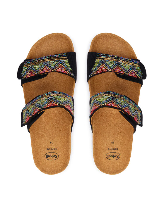 Scholl Scholl Шльопанці Zafirah 2.0 Med. MF00652 Чорний