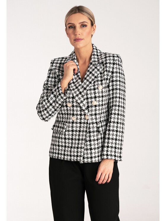 FIGL FIGL Marynarka M1130 Czarny Regular Fit